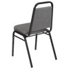 Flash Furniture Gray Fabric Banquet Chair with Silver Vein Frame, PK4 4-FD-BHF-1-SILVERVEIN-BCG-GG